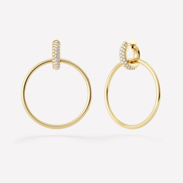 spinelli kilcollin Casseus Hoop Earrings
