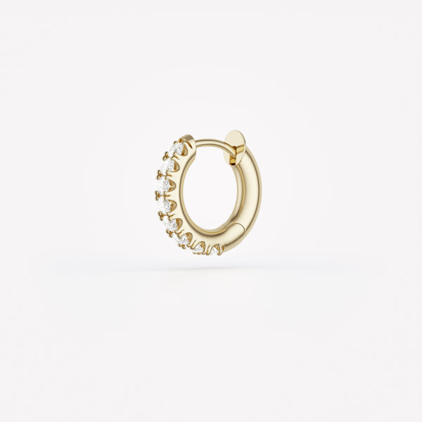 spinelli kilcollin Mini Micro Hoop Pavé