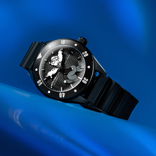 Spinnaker Challenger Automatic - Popeye Anchor Arms Limited Edition Red Reef
