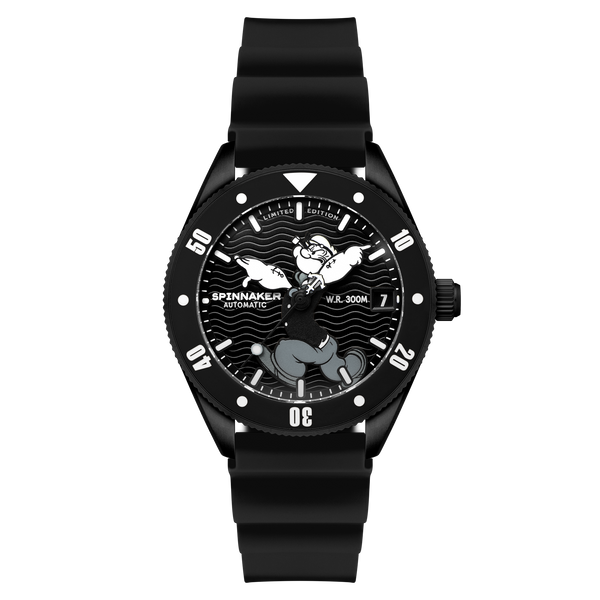 spinnaker Challenger Automatic - Popeye Anchor Arms Limited Edition Red Reef