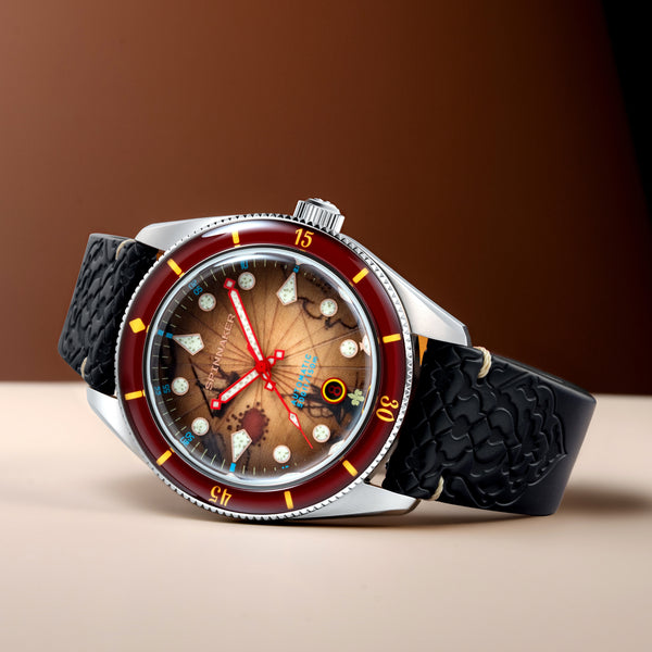Spinnaker Fleuss Automatic - Piri Reis Limited Edition Red Reef