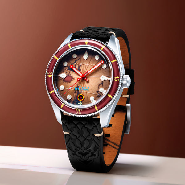 Spinnaker Fleuss Automatic - Piri Reis Limited Edition Red Reef