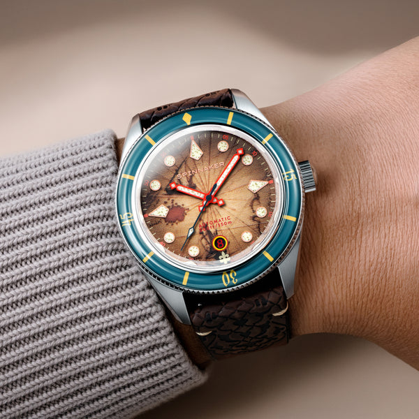 Spinnaker Fleuss Automatic - Piri Reis Limited Edition Red Reef