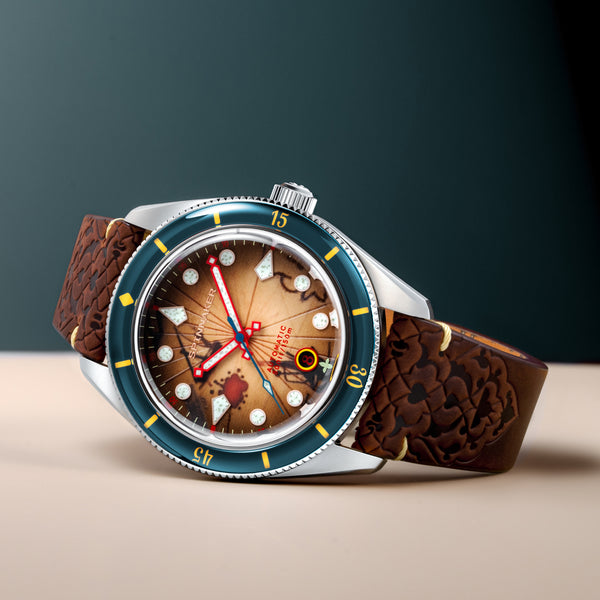 Spinnaker Fleuss Automatic - Piri Reis Limited Edition Red Reef