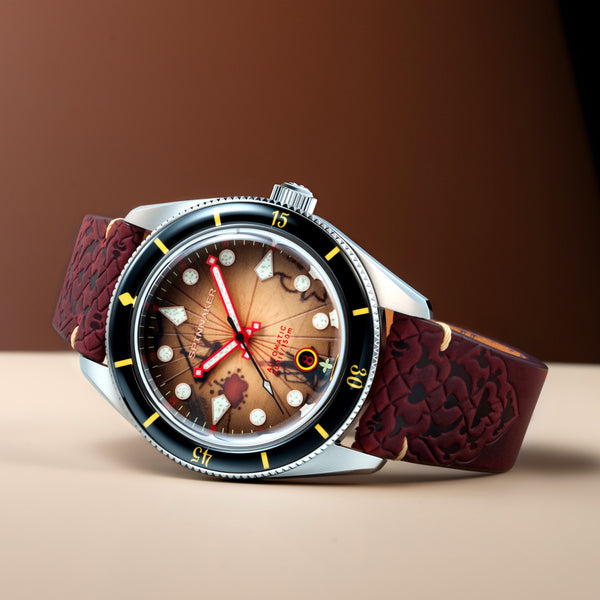 Spinnaker Fleuss Automatic - Piri Reis Limited Edition Red Reef