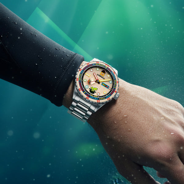 Spinnaker Hass Automatic - SpongeBob Search For SquarePants Limited Edition Red Reef