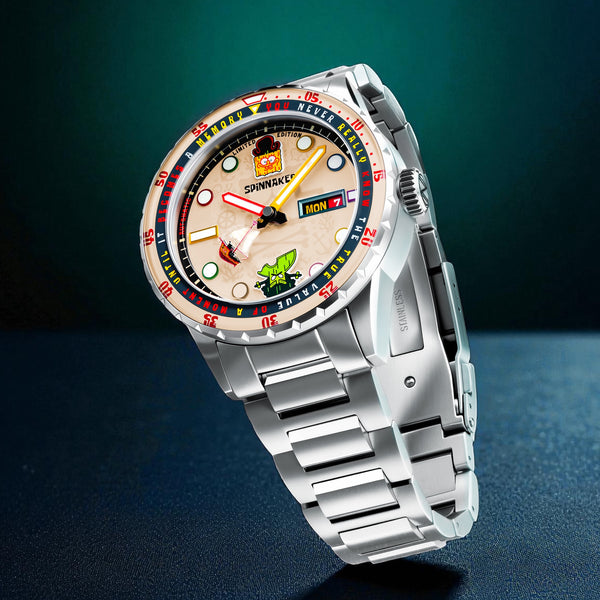Spinnaker Hass Automatic - SpongeBob Search For SquarePants Limited Edition Red Reef