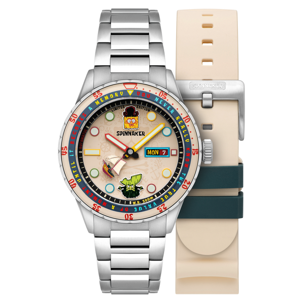 spinnaker Hass Automatic - SpongeBob Search For SquarePants Limited Edition Red Reef