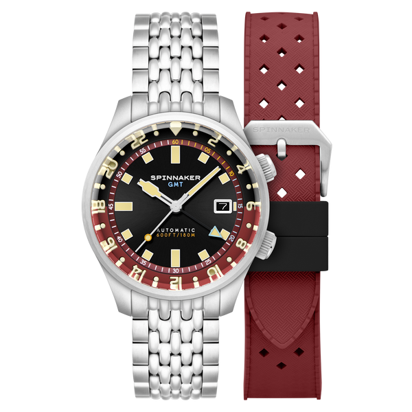 spinnaker Bradner GMT Automatic Red Reef
