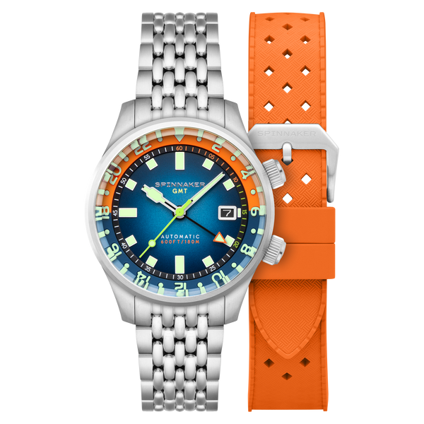 spinnaker Bradner GMT Automatic Red Reef