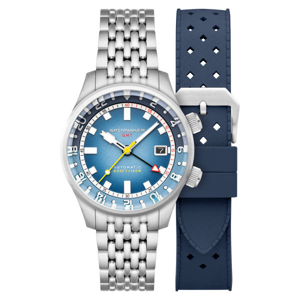 spinnaker Bradner GMT Automatic Red Reef