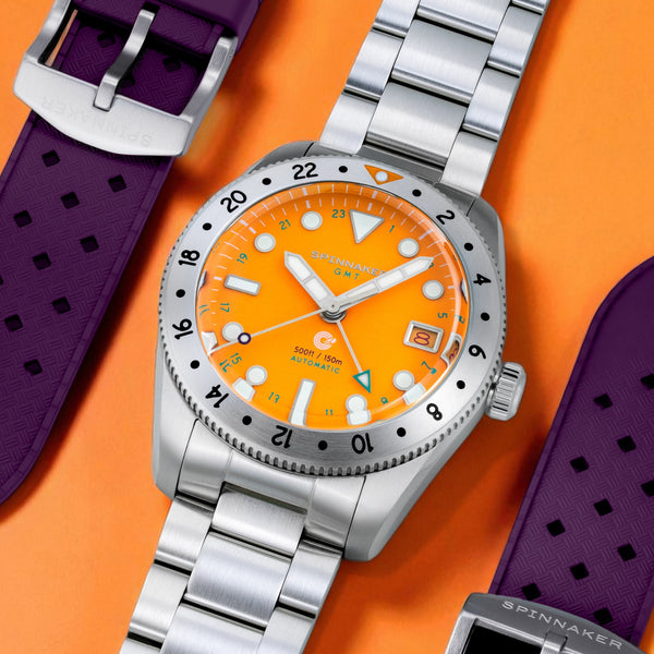 Spinnaker Croft 39 GMT Automatic Red Reef