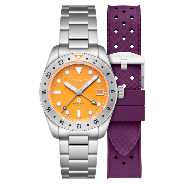 spinnaker Croft 39 GMT Automatic Red Reef