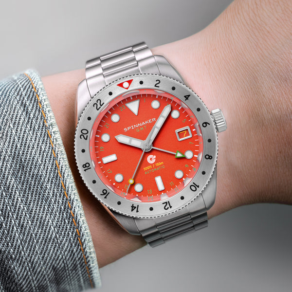 Spinnaker Croft 39 GMT Automatic Red Reef