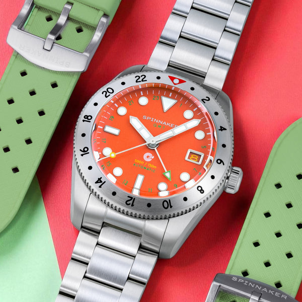 Spinnaker Croft 39 GMT Automatic Red Reef