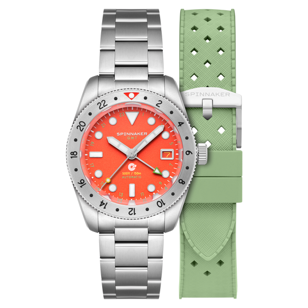 spinnaker Croft 39 GMT Automatic Red Reef