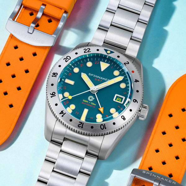 Spinnaker Croft 39 GMT Automatic Red Reef