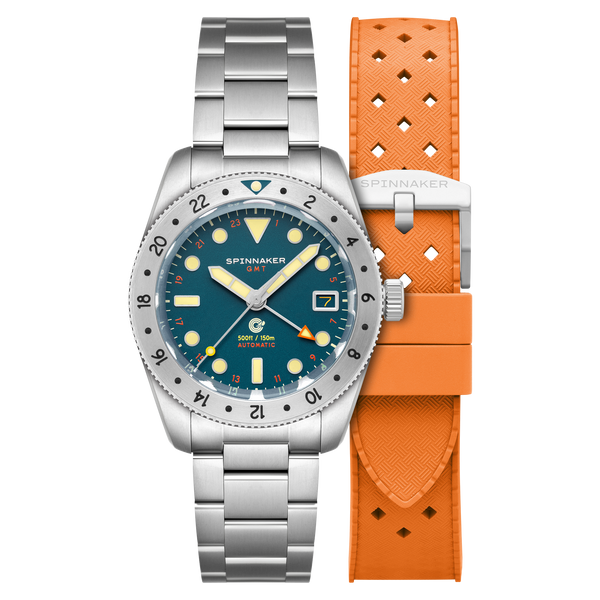 spinnaker Croft 39 GMT Automatic Red Reef