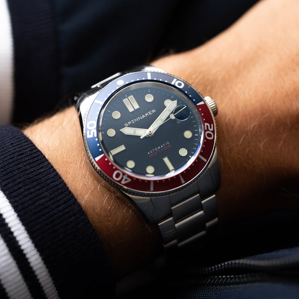 Spinnaker Croft Mid-Size Automatic Red Reef