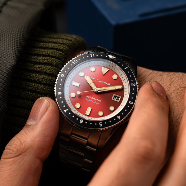 Spinnaker Croft Pioneer Automatic Red Reef
