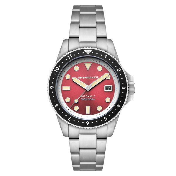 spinnaker Croft Pioneer Automatic Red Reef