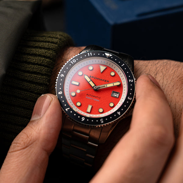 Spinnaker Croft Pioneer Automatic Red Reef