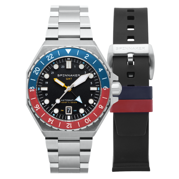 spinnaker Dumas GMT Automatic Red Reef