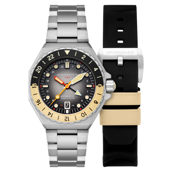 spinnaker Dumas GMT Automatic Red Reef