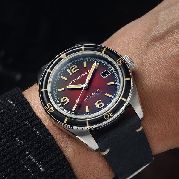 Spinnaker Fleuss Automatic Red Reef