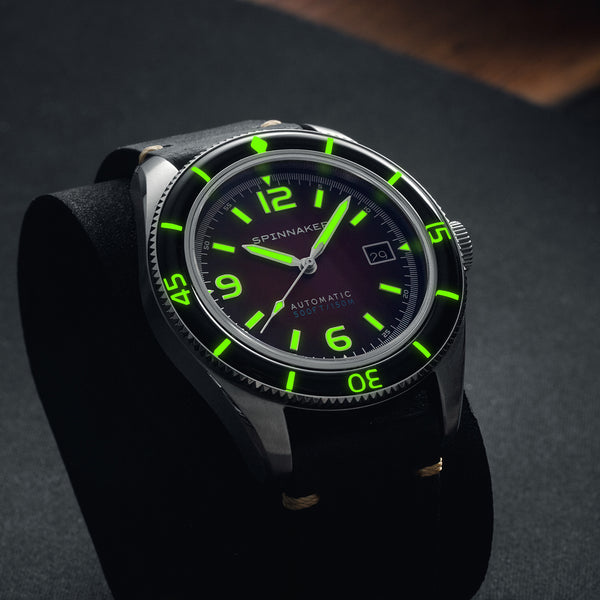 Spinnaker Fleuss Automatic Red Reef