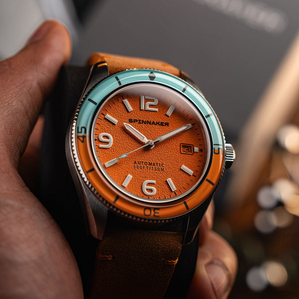 Spinnaker Fleuss Automatic Red Reef