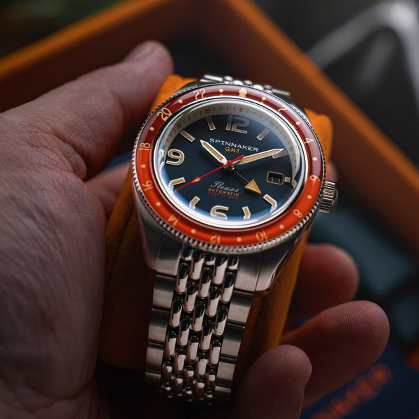 Spinnaker Fleuss GMT Automatic Red Reef