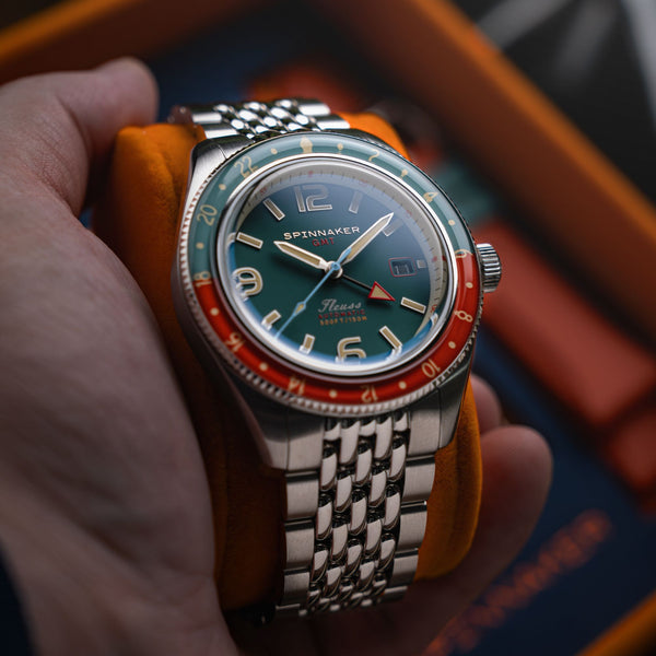 Spinnaker Fleuss GMT Automatic Red Reef