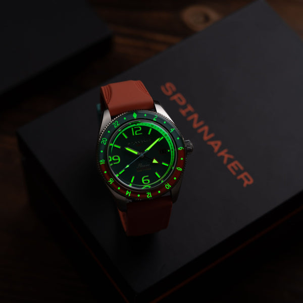 Spinnaker Fleuss GMT Automatic Red Reef