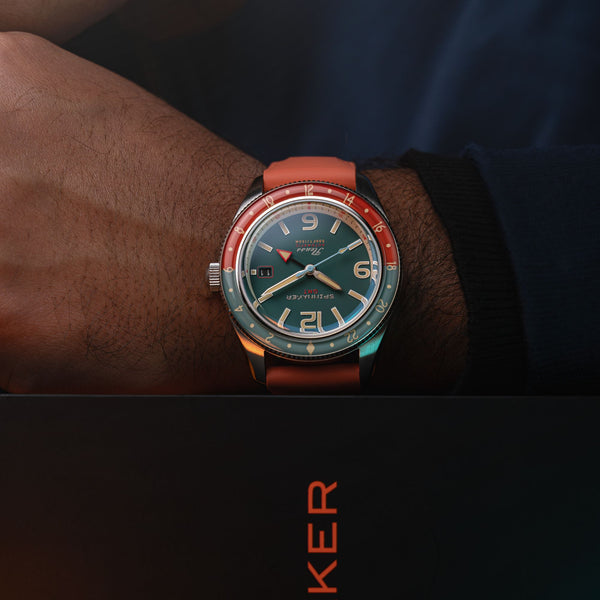 Spinnaker Fleuss GMT Automatic Red Reef