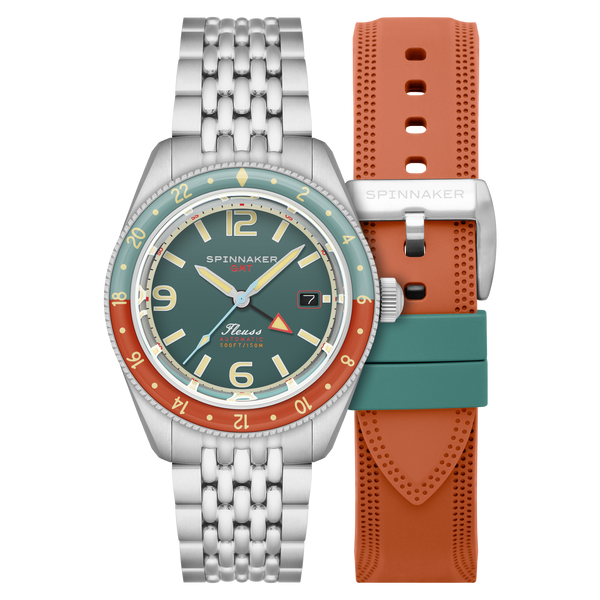spinnaker Fleuss GMT Automatic Red Reef