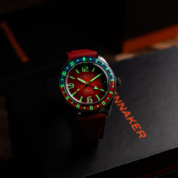 Spinnaker Fleuss GMT Automatic Red Reef