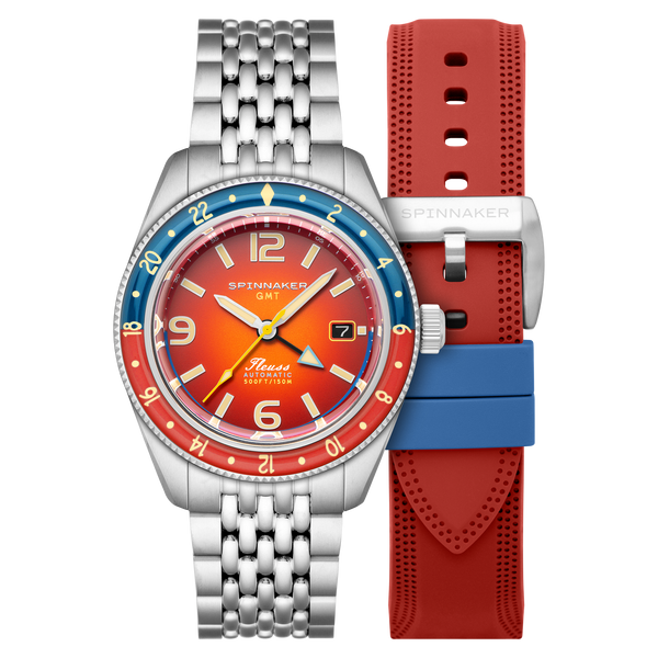 spinnaker Fleuss GMT Automatic Red Reef