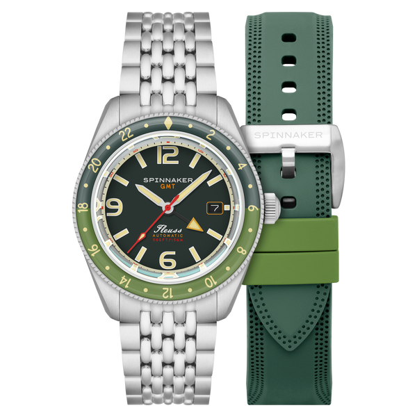 spinnaker Fleuss GMT Automatic Red Reef