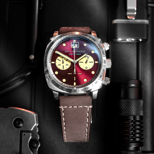 Spinnaker Hull Chronograph Red Reef