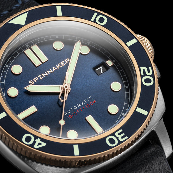 Spinnaker Hull Diver Automatic Red Reef