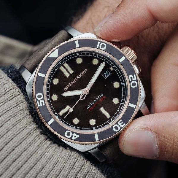 Spinnaker Hull Diver Automatic Red Reef