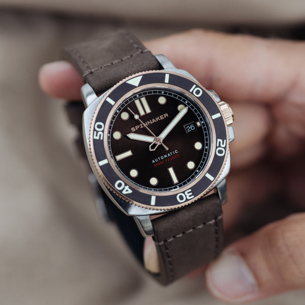 Spinnaker Hull Diver Automatic Red Reef