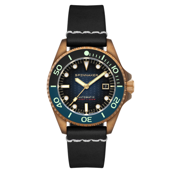 spinnaker Tesei Bronze Swiss Automatic Red Reef