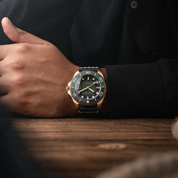 Spinnaker Tesei Bronze Swiss Automatic Red Reef