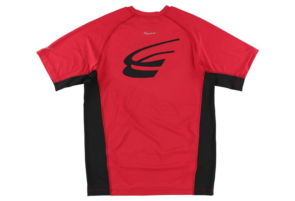 Spira Men's Stinger Crew Workout Short Sleeve Red / Black