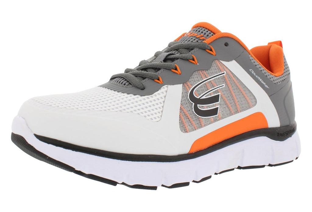 Spira Men's CloudWalker White / Dark Grey / Orange