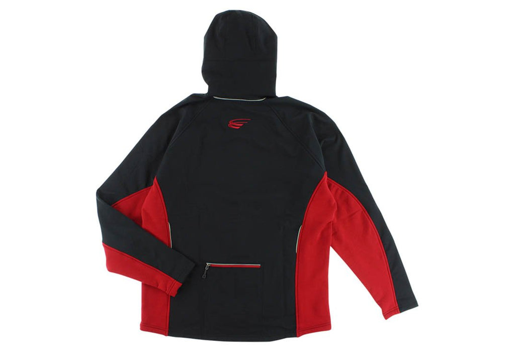 Spira Men's Evolution Jacket With Hood Black / Red