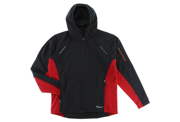 spira Men's Evolution Jacket with Hood Black / Red