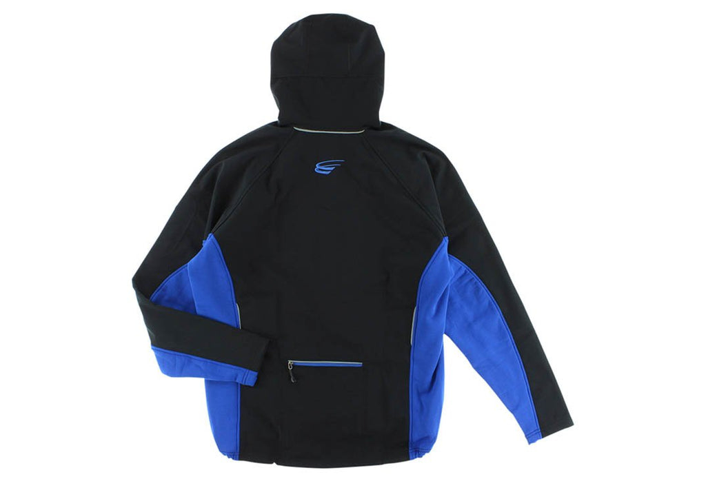 Spira Men's Evolution Jacket With Hood Black / Royal